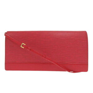 Louis Vuitton Honfleur Epi Leather Red Shoulder Bag LV